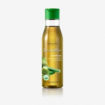 Gel de ducha cuidado aceite de oliva y aloe vera 250 ml